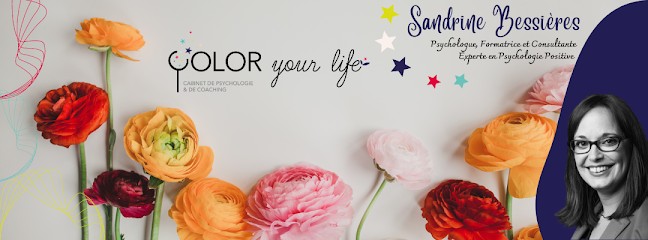 Color Your Life : Cabinet de psychologie positive et de coaching avec Sandrine BESSIERES, Psychologue à Mont-Saint-Aignan