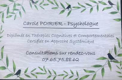 Carole Poirier Psychologue à Chasseneuil-sur-Bonnieure