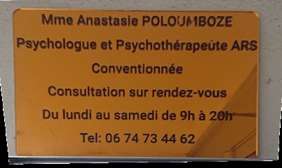 Anastasie Poloumboze, Psychologue à Ermont