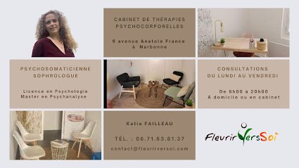 Katia Failleau, Thérapeute Sophrologue Psychosomaticienne, Psychothérapeute à Narbonne