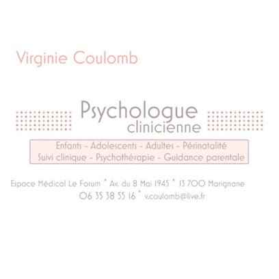 Virginie Coulomb, psychologue - Cabinet d'orthophonie et de psychologie, Psychologue à Marignane