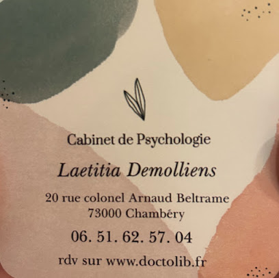 Laetitia Demolliens Psychologue Clinicienne Psychologue à Chambéry