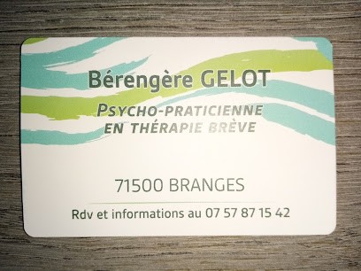 Bérengère GELOT psycho-praticienne, Psychothérapeute à Branges