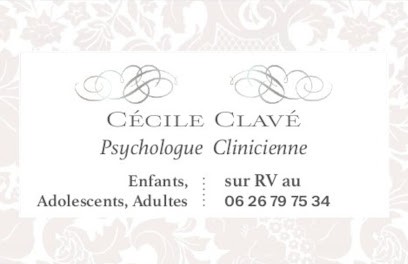 Cécile Clavé, Psychologue Clinicienne Diplômée d'État (enfants, adolescents, adultes), Psychologue à Viry-Châtillon