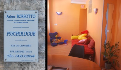 Borsotto Arlette, Psychologue à Sospel