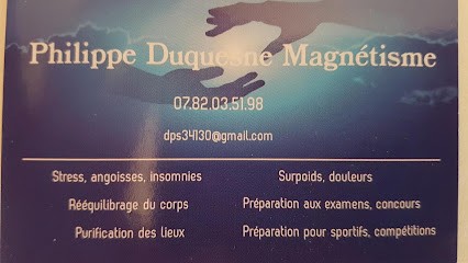 Philippe Duquesne Magnétisme, Psychothérapeute à Laroque
