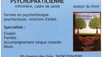 Russier Marie Pascale, Psychothérapeute à Donzère