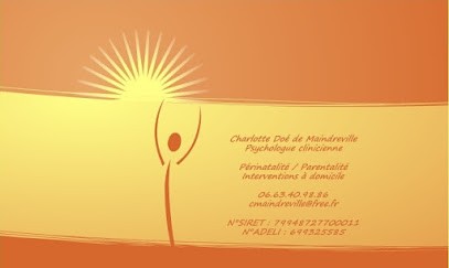 Charlotte Doé De Maindreville - Psychologue (Hypnose Ericksonienne-Sexologie-Périnatalité), Psychologue à Lyon 04