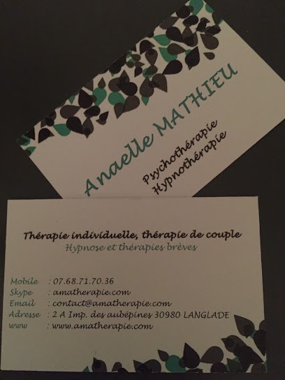 Cabinet Psychothérapie Anaelle MATHIEU, Psychothérapeute à Langlade