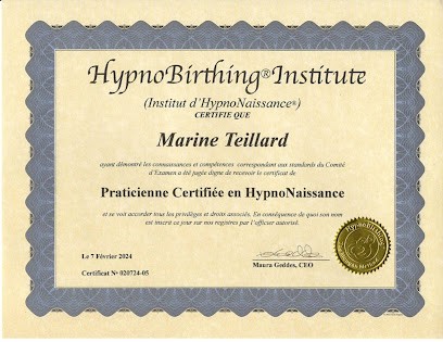 Marine Teillard - Psychologue - HypnoNaissance®, Psychologue à Lormont