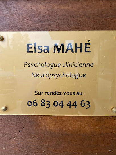 Elsa Mahé, Psychologue à Lachapelle-sous-Aubenas