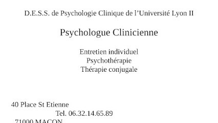 Michèle Bignan, Psychologue à Mâcon