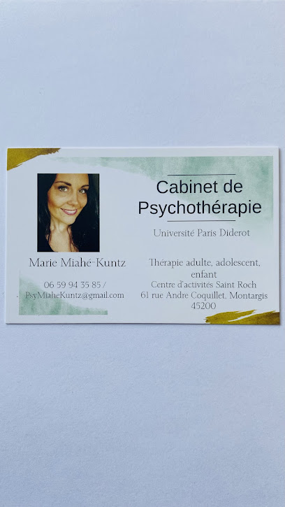 Cabinet De Psychothérapie Miahé-Kuntz, Psychothérapeute à Montargis