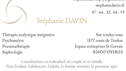Davin Stéphanie, Psychanalyste à Hyères