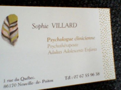 Villard Sophie, Psychologue à Neuville-de-Poitou
