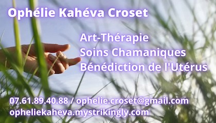 Ophélie Kahéva Croset, Art-Thérapeute & Energéticienne chamanique, Psychothérapeute aux Bordes-sur-Arize