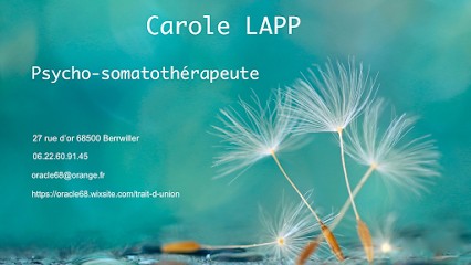 Carole Lapp - Psychothérapeute, Psychothérapeute à Berrwiller