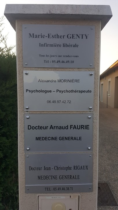 Alexandra Morinière Cabinet Médical De La Puye, Psychologue à La Puye