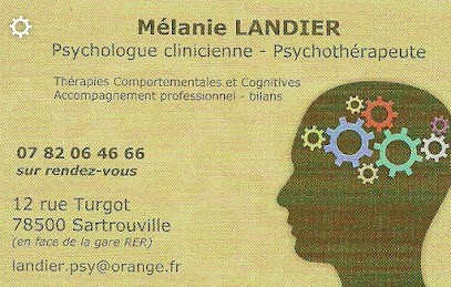 Mélanie LANDIER - Psychologue TCC, Psychologue à Sartrouville