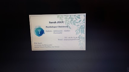 Sarah JEGU, Psychologue à Noyal-Châtillon-sur-Seiche