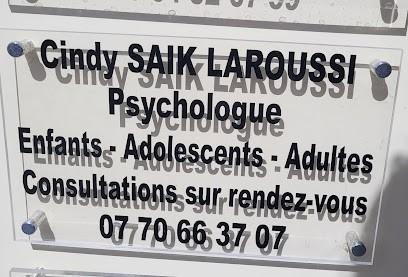 Cindy Routis Saik Laroussi, Psychologue à Sauveterre-de-Guyenne