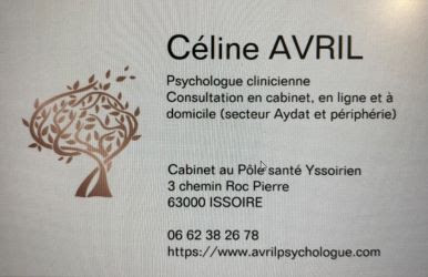 Céline Avril, Psychologue Clinicienne Psychologue à Issoire